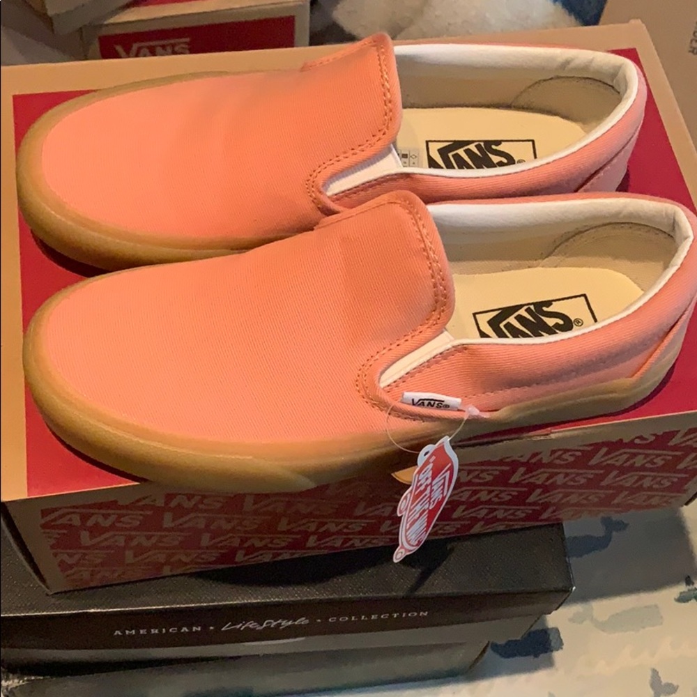 Pink Vans size 7 women’s